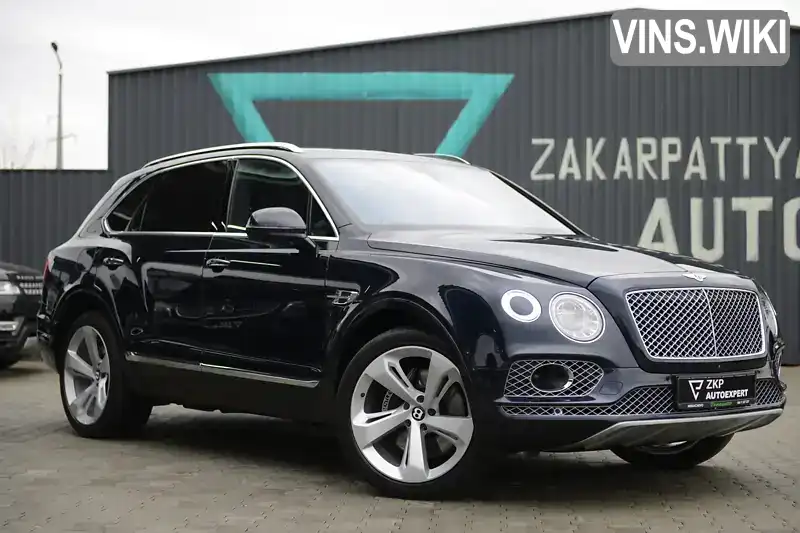 SJAAF14V2JC017186 Bentley Bentayga 2017 Внедорожник / Кроссовер 6 л. Фото 1