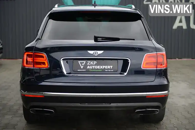 SJAAF14V2JC017186 Bentley Bentayga 2017 Внедорожник / Кроссовер 6 л. Фото 3