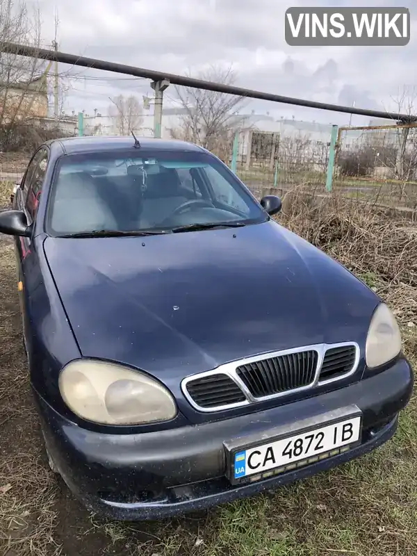 Седан Daewoo Sens 2004 1.3 л. Ручная / Механика обл. Черкасская, Черкассы - Фото 1/3