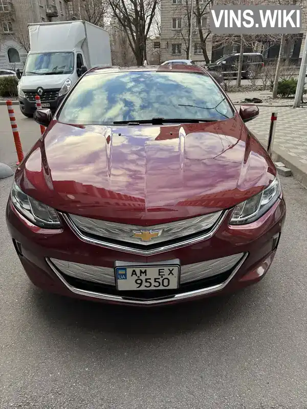 Хетчбек Chevrolet Volt 2017 1.5 л. Варіатор обл. Київська, Київ - Фото 1/9