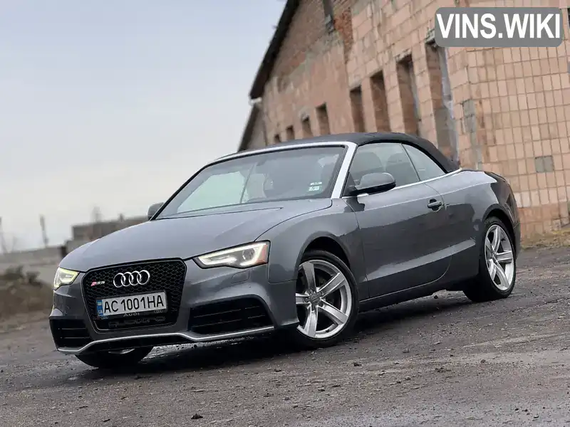 Кабріолет Audi A5 2012 2 л. Автомат обл. Волинська, Ковель - Фото 1/21