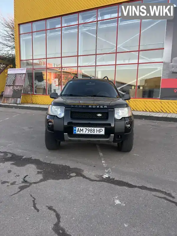 Внедорожник / Кроссовер Land Rover Freelander 2005 2 л. Ручная / Механика обл. Житомирская, Житомир - Фото 1/13