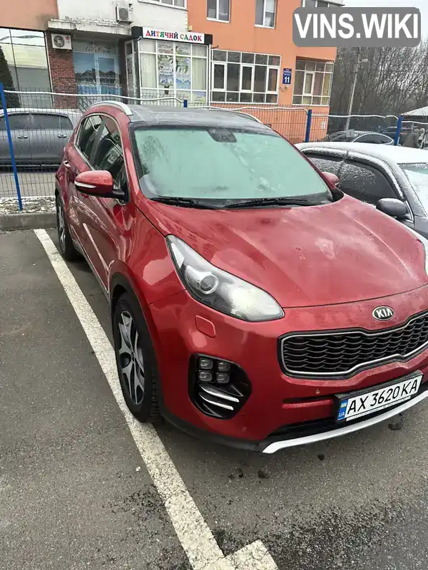 Позашляховик / Кросовер Kia Sportage 2016 2 л. Автомат обл. Харківська, Харків - Фото 1/21