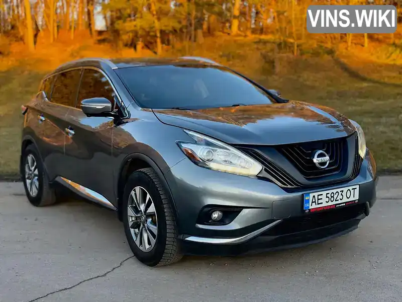 Позашляховик / Кросовер Nissan Murano 2015 3.5 л. Автомат обл. Вінницька, Вінниця - Фото 1/8