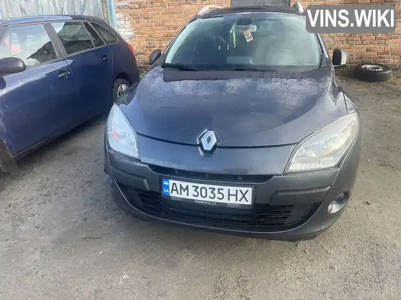 Універсал Renault Megane 2010 1.5 л. Ручна / Механіка обл. Житомирська, Житомир - Фото 1/21