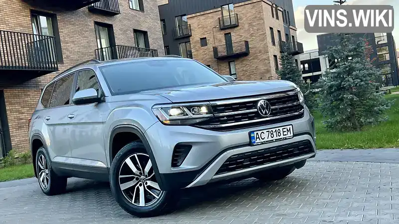 Позашляховик / Кросовер Volkswagen Atlas 2020 1.98 л. Автомат обл. Івано-Франківська, Івано-Франківськ - Фото 1/21