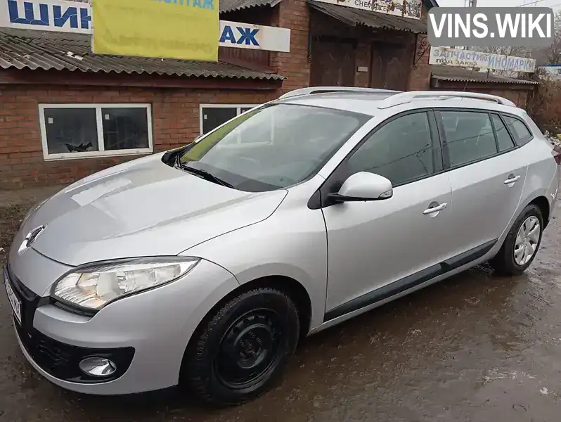 VF1KZ1G0247678375 Renault Megane 2012 Універсал 1.46 л. Фото 1