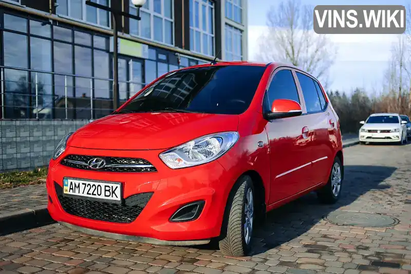 Хэтчбек Hyundai i10 2013 1.09 л. Автомат обл. Житомирская, Коростышев - Фото 1/20