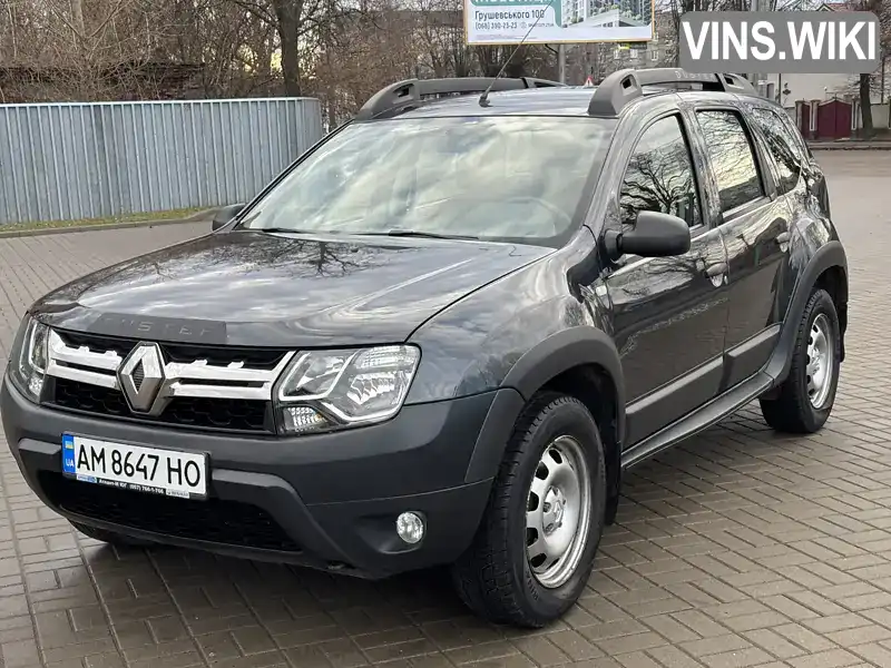 Позашляховик / Кросовер Renault Duster 2016 1.46 л. Ручна / Механіка обл. Житомирська, Житомир - Фото 1/16