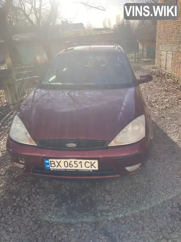 Універсал Ford Focus 2003 1.8 л. Ручна / Механіка обл. Хмельницька, Хмельницький - Фото 1/17