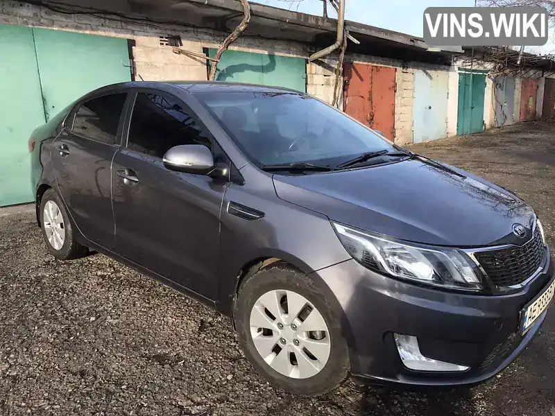 Седан Kia Rio 2014 1.6 л. Ручна / Механіка обл. Дніпропетровська, Кривий Ріг - Фото 1/21