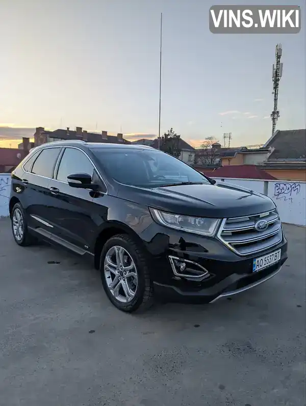 Позашляховик / Кросовер Ford Edge 2017 2 л. Автомат обл. Закарпатська, Мукачево - Фото 1/21