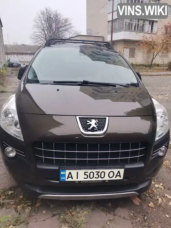 Позашляховик / Кросовер Peugeot 3008 2009 null_content л. Ручна / Механіка обл. Київська, Біла Церква - Фото 1/3