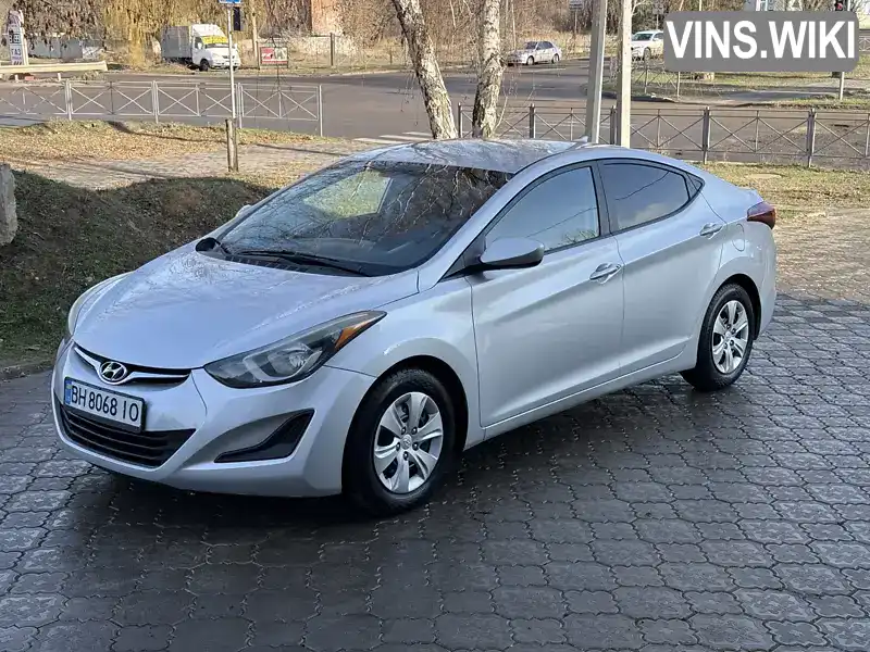 5NPDH4AE8GH677046 Hyundai Elantra 2015 Седан 1.8 л. Фото 2