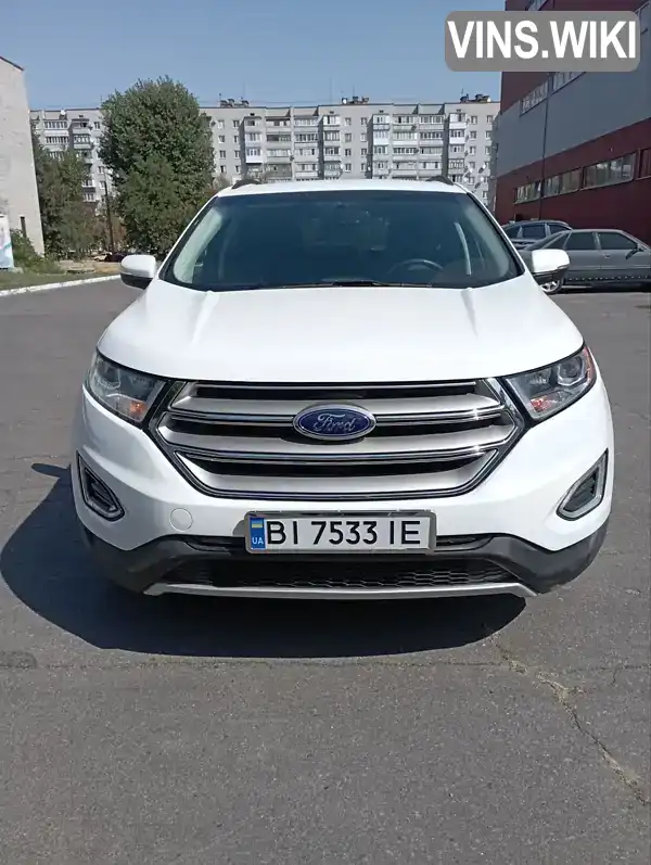 Внедорожник / Кроссовер Ford Edge 2018 3.5 л. Автомат обл. Полтавская, Кременчуг - Фото 1/19