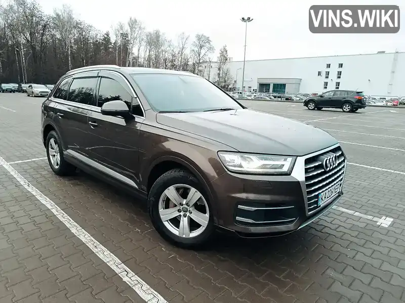 Позашляховик / Кросовер Audi Q7 2017 3 л. Автомат обл. Чернігівська, Чернігів - Фото 1/21