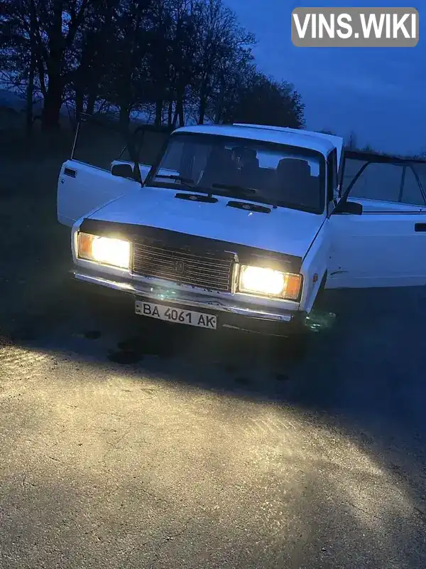 Седан ВАЗ / Lada 2107 2001 1.5 л. Ручная / Механика обл. Кировоградская, Гайворон - Фото 1/8