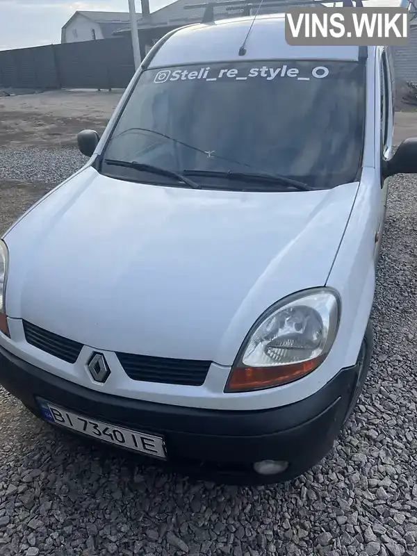 Мінівен Renault Kangoo 2003 1.46 л. обл. Полтавська, Кременчук - Фото 1/8