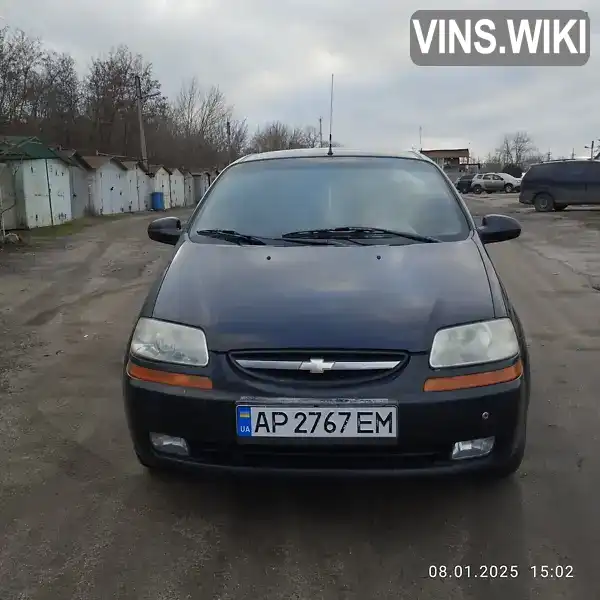 Хэтчбек Chevrolet Aveo 2004 1.5 л. Ручная / Механика обл. Запорожская, Запорожье - Фото 1/8