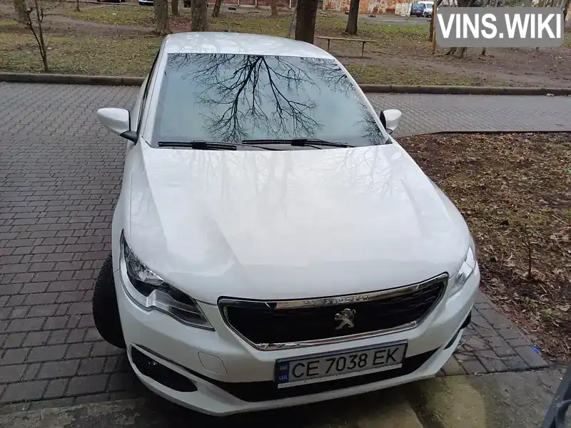 Седан Peugeot 301 2019 1.2 л. Ручна / Механіка обл. Чернівецька, Чернівці - Фото 1/9