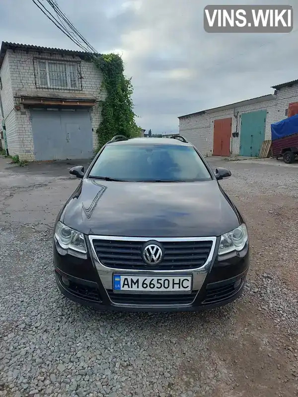 Універсал Volkswagen Passat 2009 1.97 л. Ручна / Механіка обл. Житомирська, Житомир - Фото 1/15