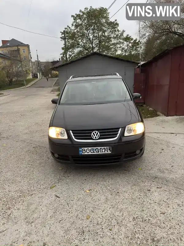 Мінівен Volkswagen Touran 2003 2 л. Ручна / Механіка обл. Львівська, Самбір - Фото 1/5