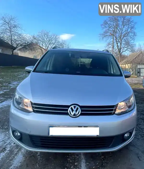 Мінівен Volkswagen Touran 2012 1.6 л. Ручна / Механіка обл. Хмельницька, Кам'янець-Подільський - Фото 1/9