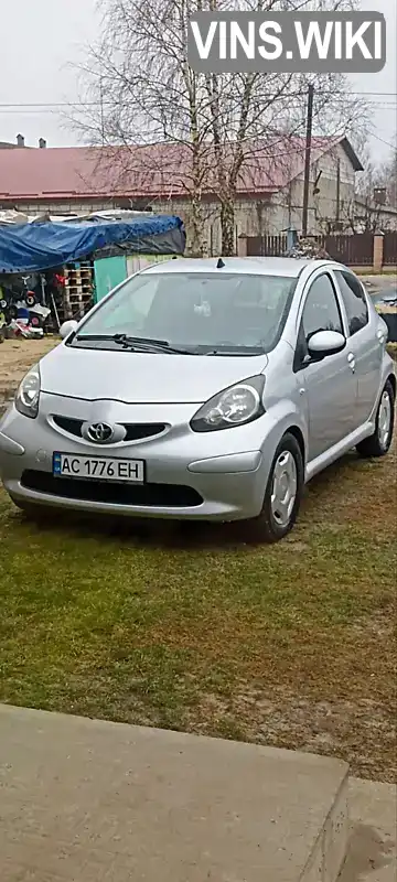 Хэтчбек Toyota Aygo 2008 1 л. Ручная / Механика обл. Волынская, Камень-Каширский - Фото 1/14