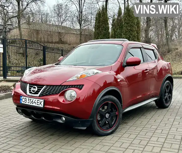 Внедорожник / Кроссовер Nissan Juke 2011 1.62 л. Вариатор обл. Черниговская, Прилуки - Фото 1/21