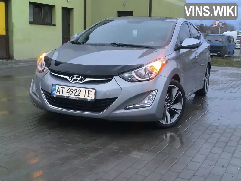 Седан Hyundai Elantra 2015 2 л. Автомат обл. Ивано-Франковская, Богородчаны - Фото 1/21