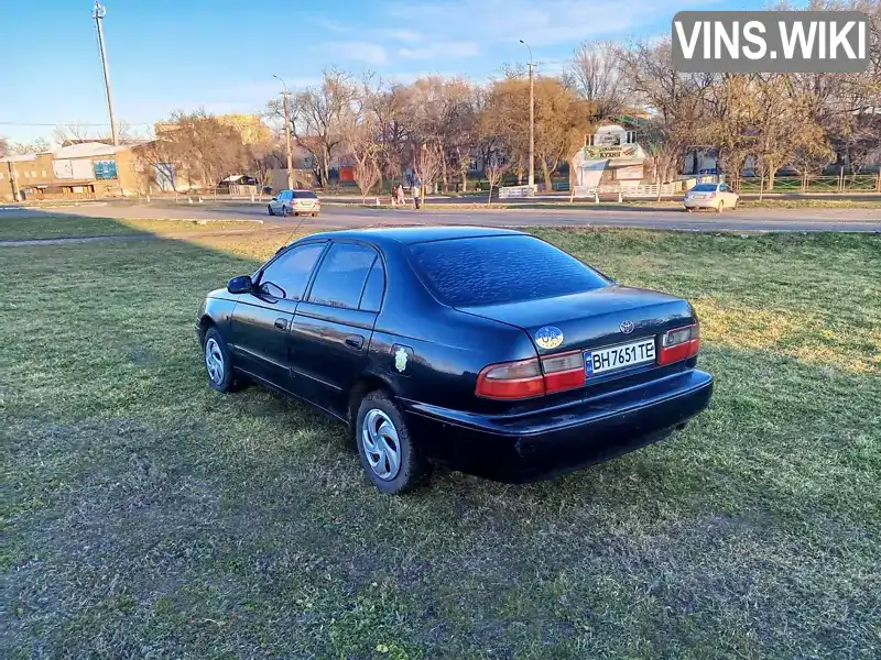 Седан Toyota Carina E 1993 1.59 л. Ручная / Механика обл. Одесская, Белгород-Днестровский - Фото 1/20