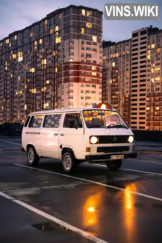 Минивэн Volkswagen Caravelle 1989 1.9 л. Ручная / Механика обл. Киевская, Киев - Фото 1/21