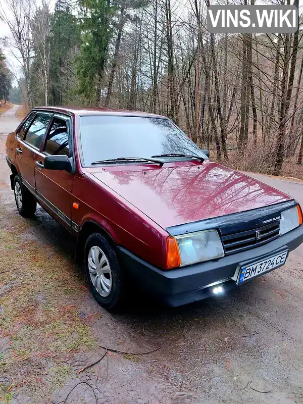 Седан ВАЗ / Lada 21099 2006 1.6 л. Ручна / Механіка обл. Сумська, Тростянець - Фото 1/21