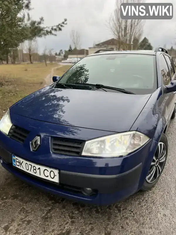 Універсал Renault Megane 2005 1.9 л. Ручна / Механіка обл. Рівненська, Вараш (Кузнецовськ) - Фото 1/21