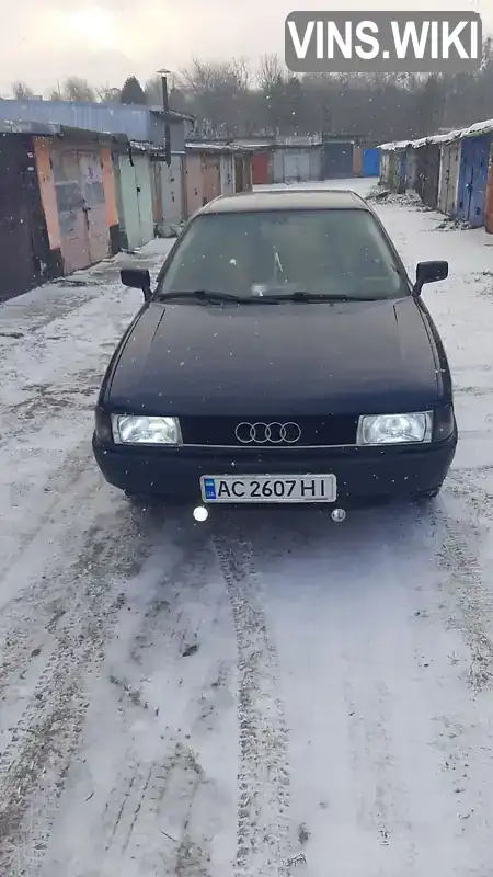 Седан Audi 80 1990 null_content л. Ручна / Механіка обл. Волинська, Нововолинськ - Фото 1/15