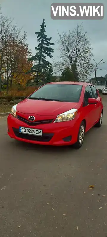 Хэтчбек Toyota Yaris 2012 1.5 л. Автомат обл. Черниговская, Чернигов - Фото 1/16