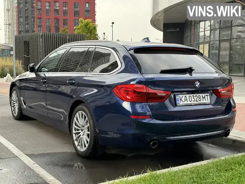 WBAJP31050BJ21592 BMW 5 Series 2018 Універсал 2 л. Фото 2