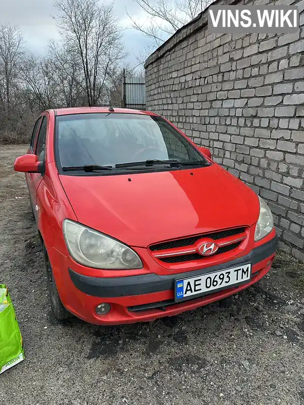 KMHBT51BP6U569553 Hyundai Getz 2006 Хетчбек 1.6 л. Фото 2