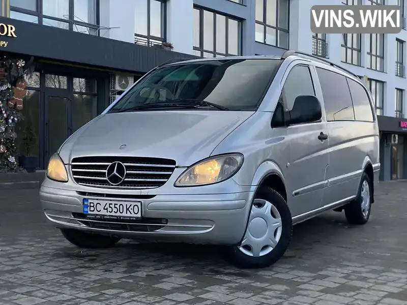 Мінівен Mercedes-Benz Vito 2005 2.1 л. Ручна / Механіка обл. Львівська, Новояворівськ - Фото 1/21