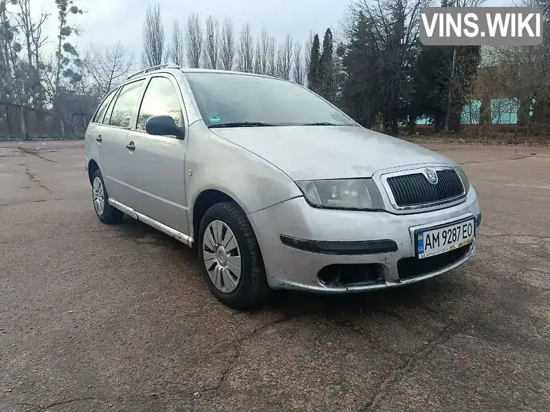 Універсал Skoda Fabia 2007 1.4 л. Ручна / Механіка обл. Житомирська, Житомир - Фото 1/11