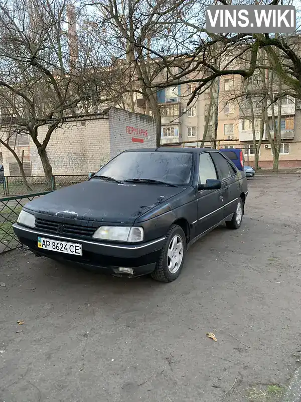 Седан Peugeot 405 1991 1.91 л. Ручна / Механіка обл. Запорізька, Запоріжжя - Фото 1/9