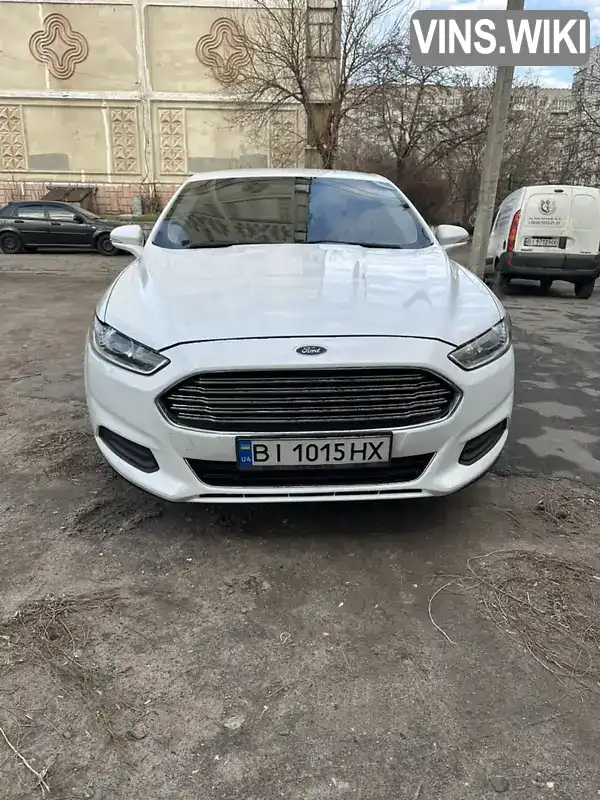 Седан Ford Fusion 2014 2 л. Варіатор обл. Полтавська, Кременчук - Фото 1/8