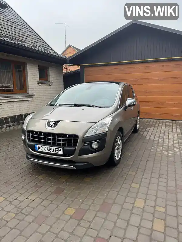 Позашляховик / Кросовер Peugeot 3008 2011 1.6 л. Автомат обл. Волинська, Луцьк - Фото 1/21