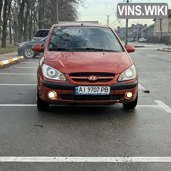 Хетчбек Hyundai Getz 2007 1.6 л. Автомат обл. Київська, Київ - Фото 1/11