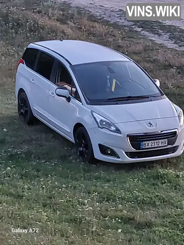 Мікровен Peugeot 5008 2015 1.56 л. Ручна / Механіка обл. Хмельницька, Старокостянтинів - Фото 1/15