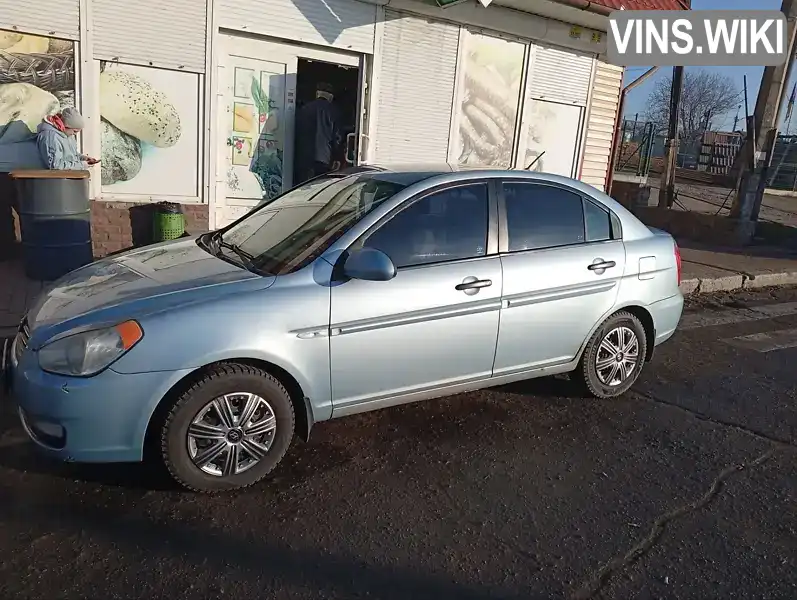 Седан Hyundai Accent 2008 1.4 л. Ручная / Механика обл. Киевская, Ирпень - Фото 1/11