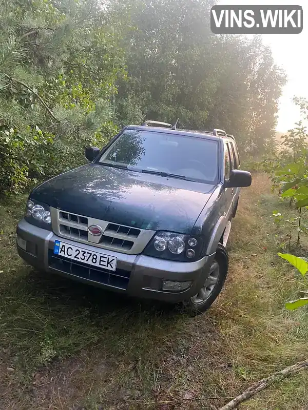 Внедорожник / Кроссовер Landwind X6 2008 2.4 л. Ручная / Механика обл. Волынская, Любешов - Фото 1/17