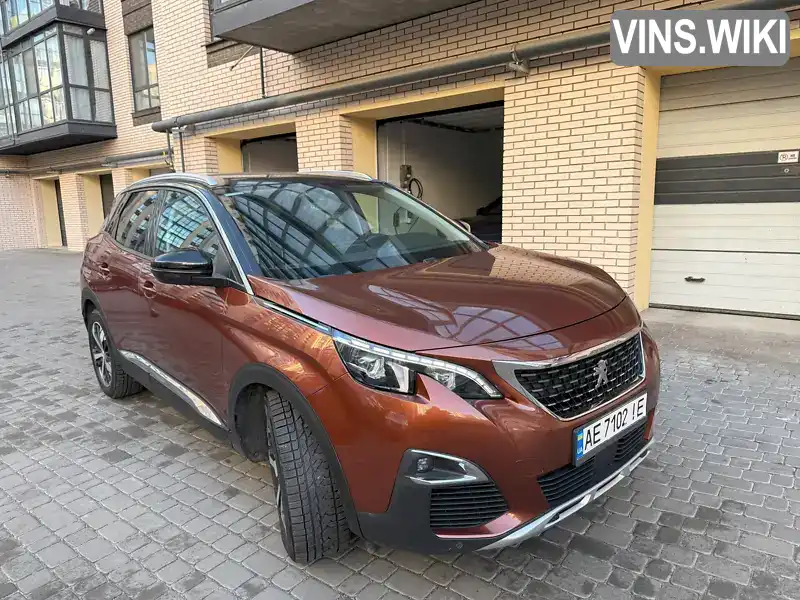 VF3MJAHXVHS168279 Peugeot 3008 2017 Позашляховик / Кросовер 2 л. Фото 1