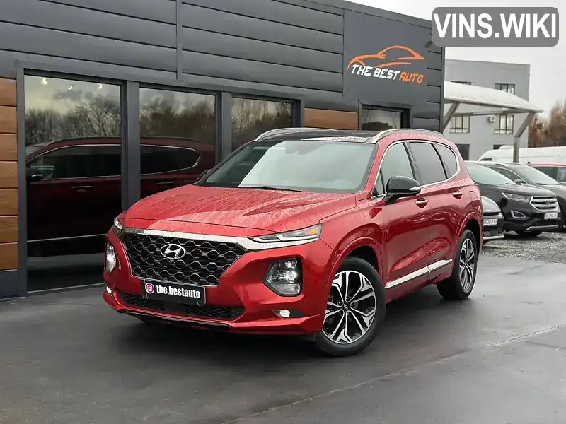 Позашляховик / Кросовер Hyundai Santa FE 2019 2 л. Автомат обл. Рівненська, Рівне - Фото 1/21