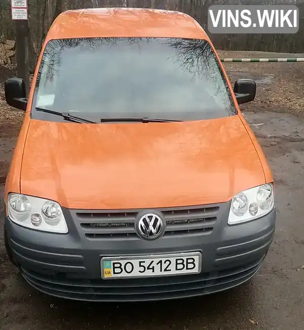 Мінівен Volkswagen Caddy 2005 1.97 л. Ручна / Механіка обл. Тернопільська, Зборів - Фото 1/20